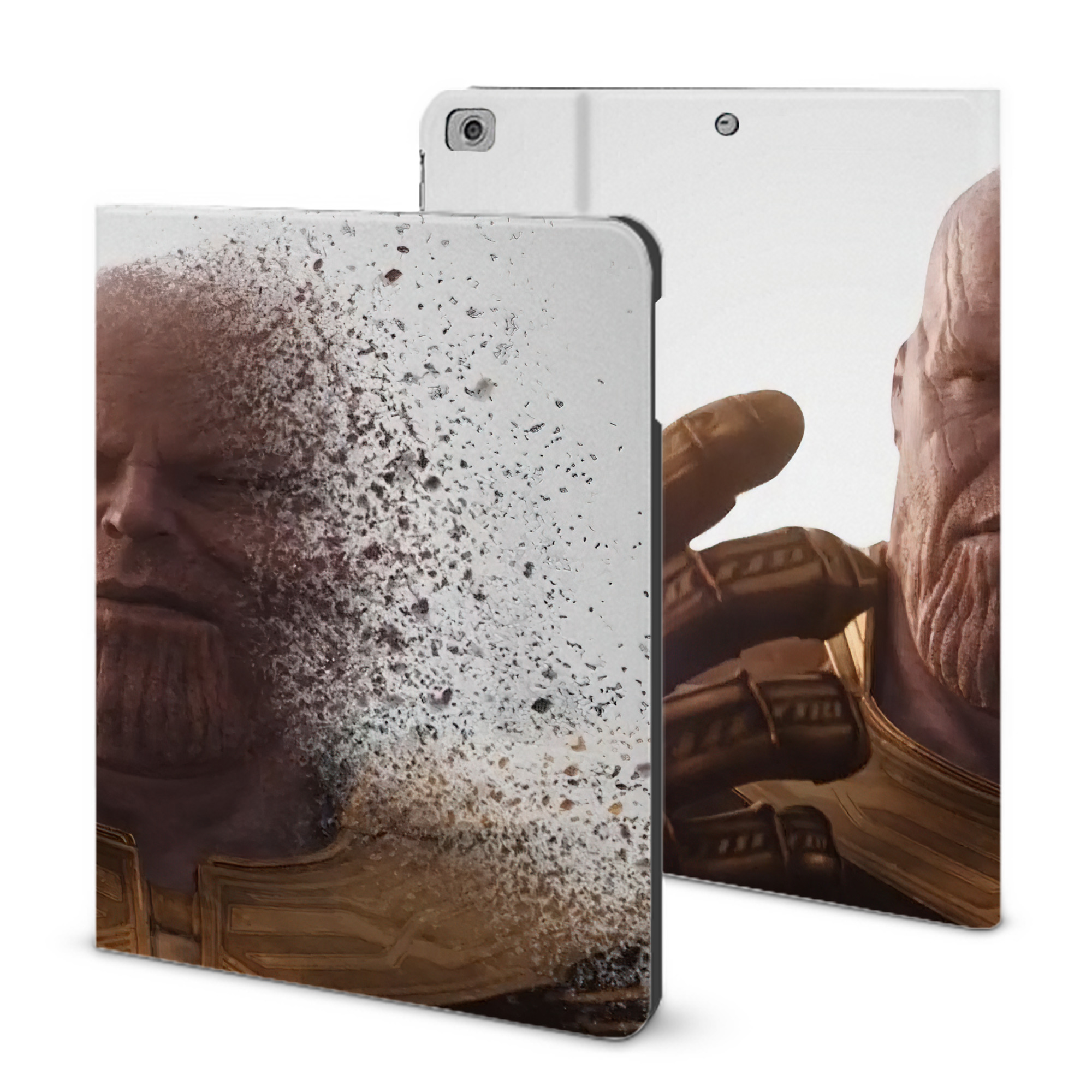 （画像用） アベンジャーズ The Avengers IPad ケース ブック型 PUレザー TPU 耐衝撃 軽量 薄型 ペン収納なし 全面保護 IPad 各モデル対応